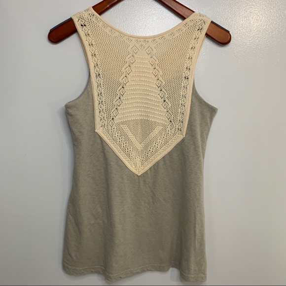 Missy Robertson Sleeveless Crochet Top Sz Medium - Picture 3 of 13